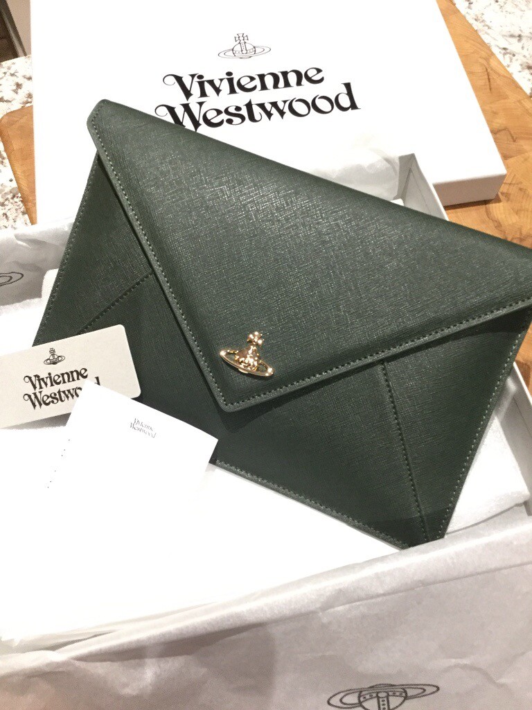 vivienne westwood envelope clutch bag